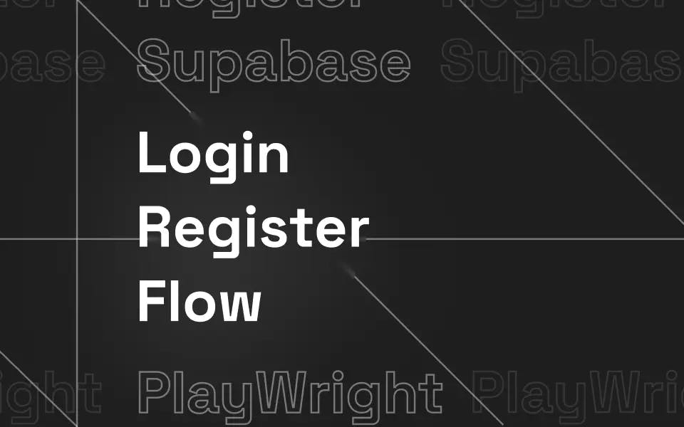 Login Register Flow